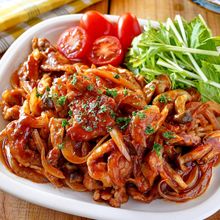 【豚こまポークチャップ】お手軽食材！大人も子どもも喜ぶ♡