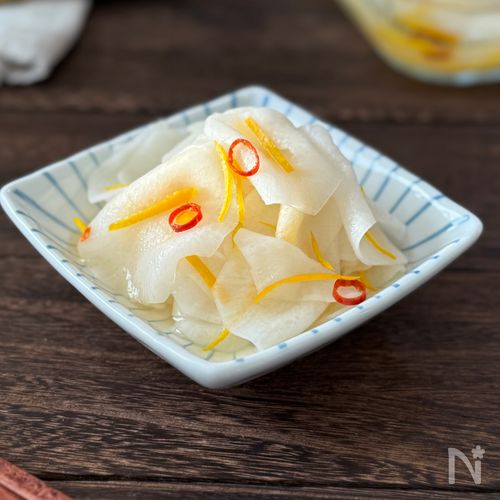 漬け込まない！すぐ食べられる！【ゆず大根】