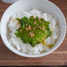ごはんに♪豆腐に♪やみつき！大葉のごましょうゆ漬け