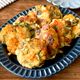 ワンパン♪切って混ぜて焼くだけ【ささみとオクラのチーズ焼き】