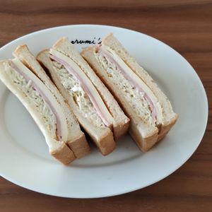 ゆの作ってみた!投稿(【キャベツサンド】シャキシャキが美味！野菜たっぷり大満足！)
