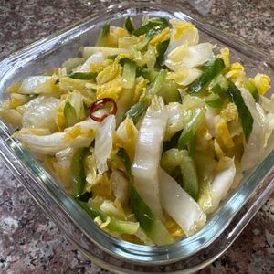 おかむーの作ってみた!投稿(【白菜の本格的ラーパーツァイ】箸がとまらない！やみつき♡)