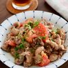 【ワンパンで簡単】豚肉とトマトのごま味噌炒め