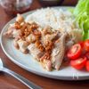 炊飯器で一発✨ほったらかしカオマンガイ🐔🍚の工程4