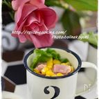 レンジで作る簡単バターコーン