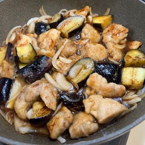 akkoの作ってみた!投稿(材料3つ！鶏肉となすの南蛮漬け)