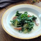 プチヴェールのまろやかクリーム煮。