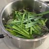 【にら豚しゃぶ】茹で方1つで絶品✨の工程1