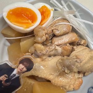 それぞれの作ってみた!投稿(【手羽元と大根のこってり煮】お肉ほろほろ♪とろける味染み大根)