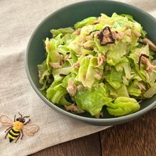 包丁いらず！《春キャベツとツナのやみつき塩昆布和え》