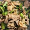 ご飯がすすむ「豚バラとれんこんの甘辛味噌炒め」の工程2