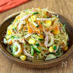 レンジで簡単♪塩もみ不要◎【レンチン春雨サラダ】