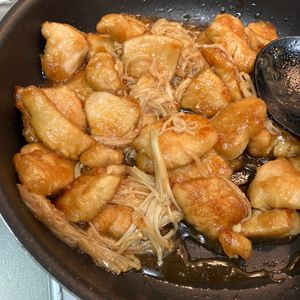 swc03010の作ってみた!投稿(調味料これだけ！ポン酢で楽ちん♡【おろしそ甘酢だれチキン】)