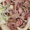 ご飯が進む♡『豚こまとピーマンのとろたま丼』の工程2
