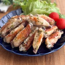 【ガリ手羽中】揉んで焼くだけ♪子どもウケ抜群👍