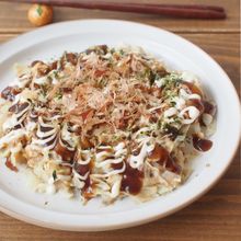 超時短!レンジでお好み焼き