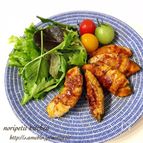 オイマヨde簡単おいしい♡かぼちゃの肉巻き♡
