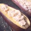 とろける美味しさ♡簡単すぎる【豚こま肉と茄子のはさみ焼き】の工程3