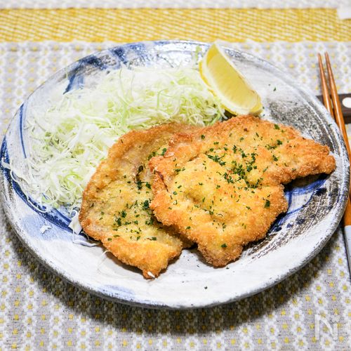細めのパン粉で作る「イタリアンカツレツ」