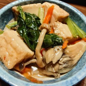 viviの作ってみた!投稿(ご飯がすすむ小松菜と厚揚げのうま炒め)