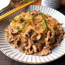 ボリュームおかず✲豚肉と春雨のオイスターソース炒め