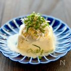自家製ごまポン酢ダレで食べる！しらすおろし冷奴