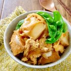 スピードメニュー＊厚揚げの卵とじ丼（厚揚げの親子丼）
