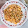 milkの作ってみた!投稿(簡単絶品中華【カニカマたまご炒飯】冷食にできます‼︎)
