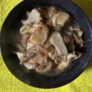 チョビの助の作ってみた!投稿(エリンギと油揚げのさっと煮)