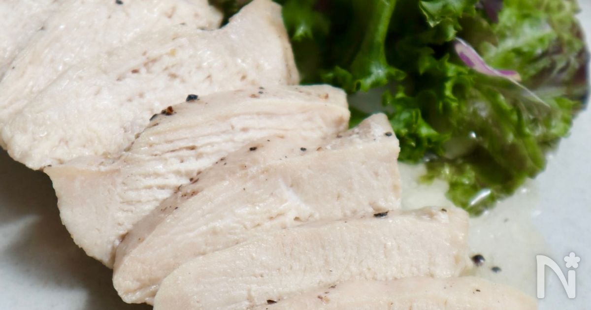 しっとりやわらか♡鶏むね肉でお手軽鶏ハム