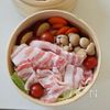 豚と彩り野菜のせいろ蒸し～焙煎香りごまだれ～の工程2