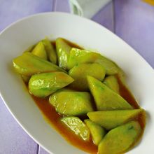 カレー香るきゅうりの翡翠炒め