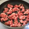 【豚こまと湯むきトマトの酢豚風】食材２つでパパッと完成！の工程2