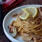 ソースのうま味たっぷり！【大人のバターソースレモンパスタ】