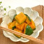 パパッと♪【あと1品】レンジで簡単♡かぼちゃのバター醤油和え