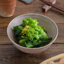 菜の花のおひたし。春らしい和風の副菜。作り置きにも。
