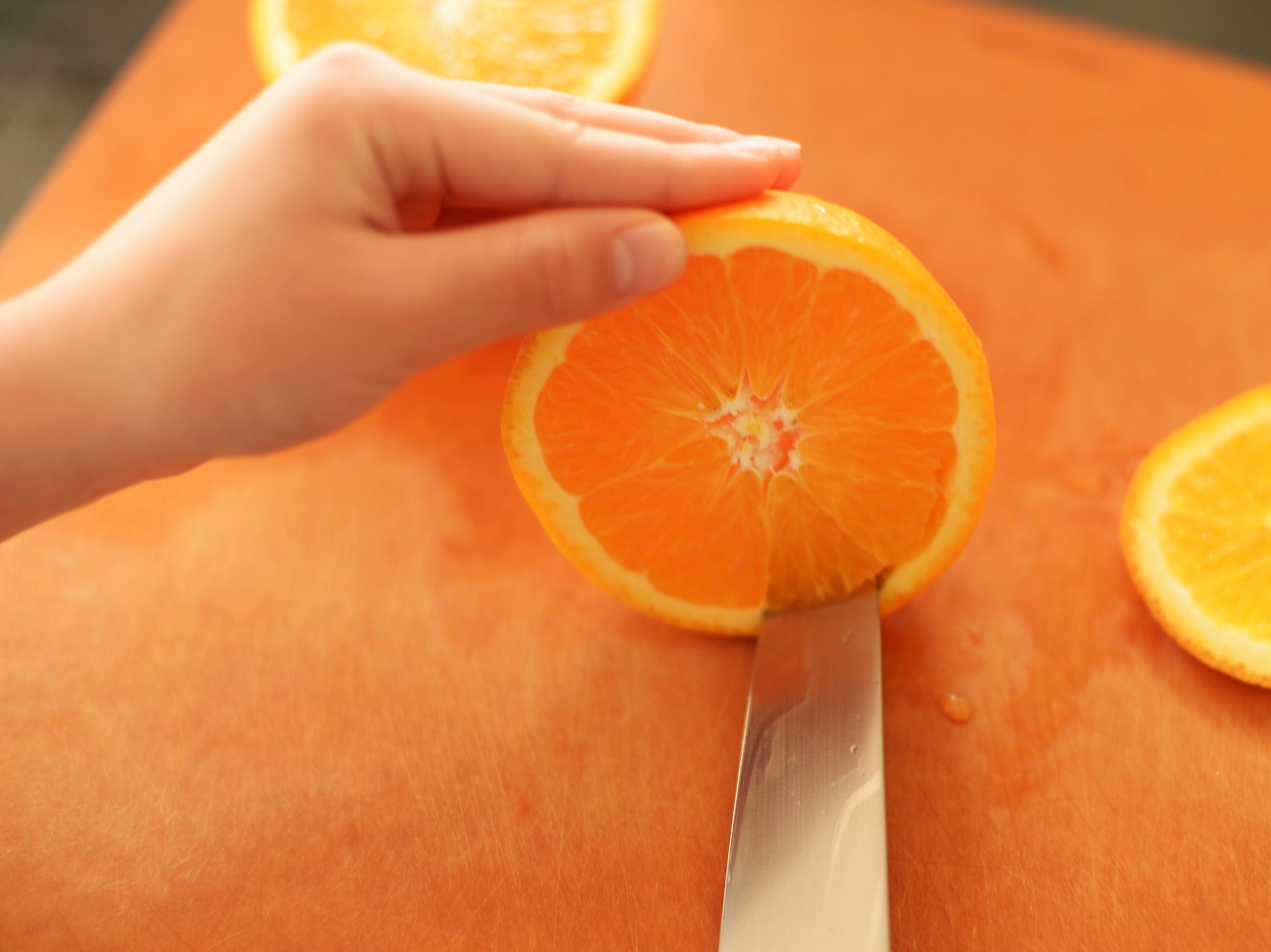 パーティーに オレンジカップ レシピサイトnadia