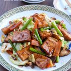 春キャベツと厚揚げの回鍋肉