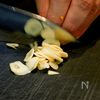 シンプルだからこそウマい【しらすと大葉の和風ペペロンチーノ】の工程1