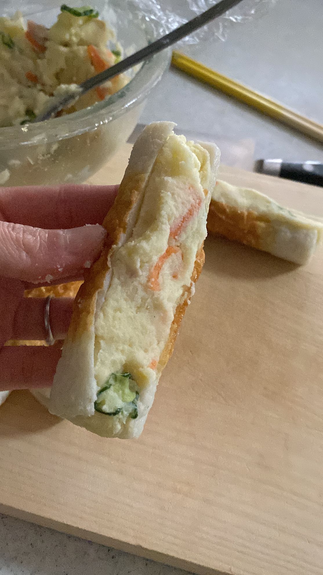 ポテサラちくわの磯辺揚げ風 | レシピサイトNadia