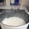 ニラ鶏混ぜごはんの下準備