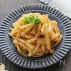 【大根の簡単和風炒め】食べたい時にささっと1品♪