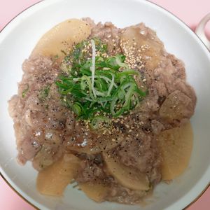 milkの作ってみた!投稿(大根と牛こまのとろみ煮【大根もお肉も柔らか♪】)
