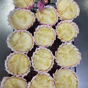 そら・ゆずの作ってみた!投稿(ヨーグルトでふわもち食感＊フライパンで作れるりんご蒸しパン)