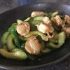 さとう(あ)の作ってみた!投稿(食べたら絶対驚く美味しさ!ホタテときゅうりのオイスター炒め)