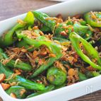 ご飯に最高に合う。作り置き推奨！万願寺とうがらしのじゃこ炒め