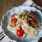 簡単！５分｜健康系サラダ｜納豆と新玉ねぎのサラサラ・サラダ