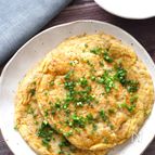 ヘルシーで栄養たっぷり！オートミールとしらすのとろろ焼き
