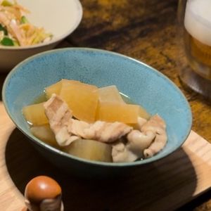 funinmans_mesiの作ってみた!投稿(豚バラ肉と大根の煮物　作り置きレシピ　材料入れるだけ！)