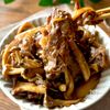 ご飯がすすむ！【焼ききのこと牛肉のしぐれ煮】作り置きにも♪の工程5